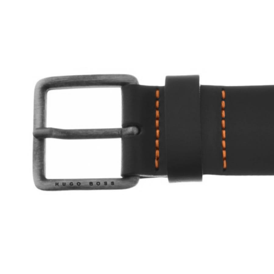 Alternative Image for ProductBOSS Leather Jeeko Belt Black3